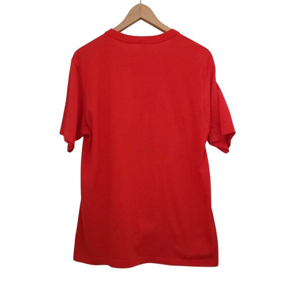 Vintage 1980 10K Run Hyatt On Hilton Head Island Red Single Stitch T-Shirt XL - Picture 2 of 8